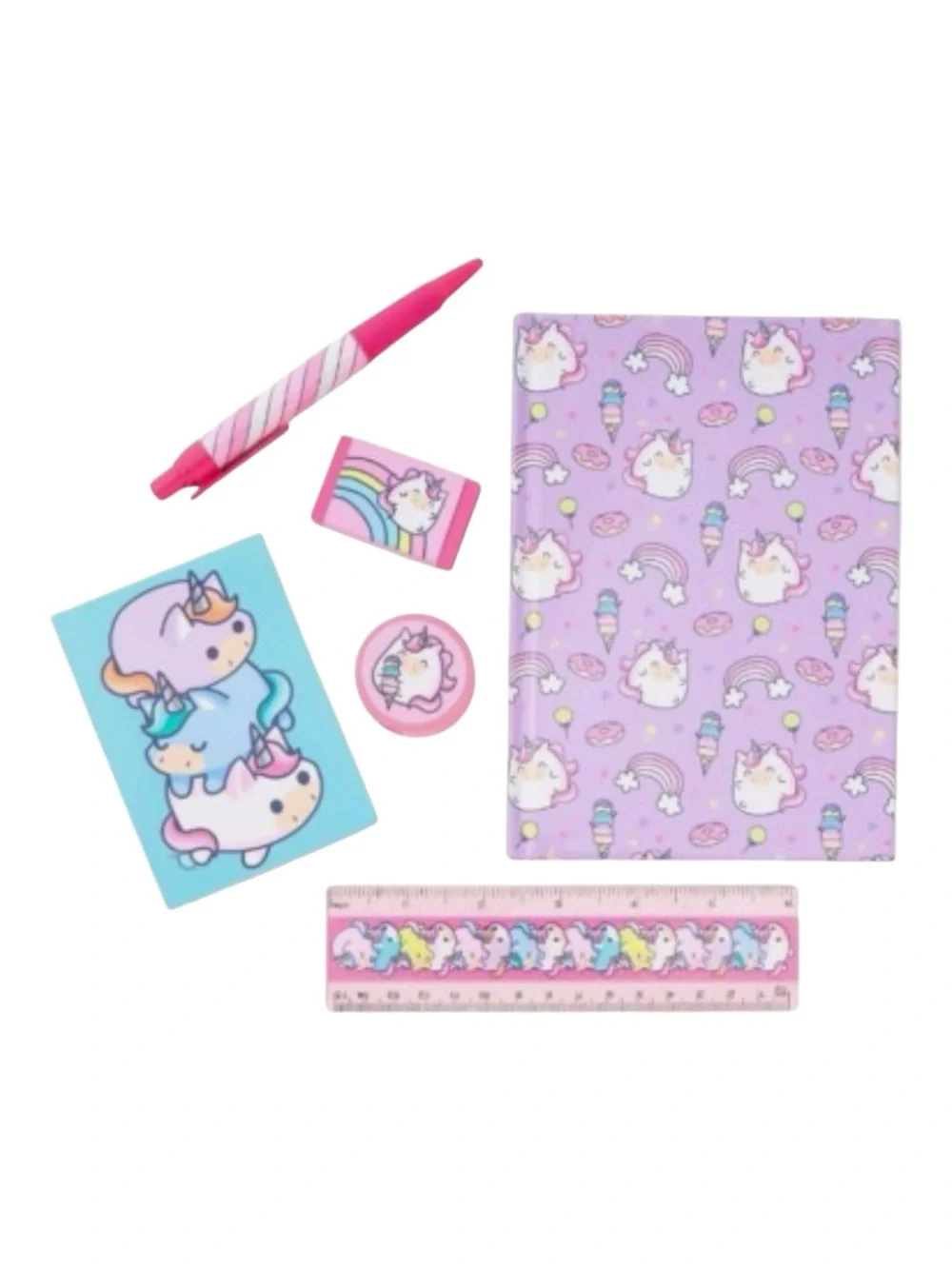 Claire's Dessert Unicorn Stationery Set